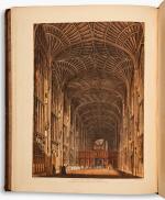 Rudolph Ackermann | A History of the University of Cambridge, 1815, 2 volumes, contemporary calf