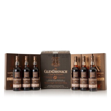 View full screen - View 1 of Lot 9631. The Glendronach 29 Year Old PX Sherry Butt #6345 54.6 abv 1993 (6 BT70).