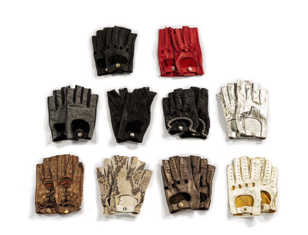 View full screen - View 1 of Lot 393. Causse Set of Nine Pairs of Gloves, circa 2000 | Causse Neuf paires de mitaines, circa 2000.