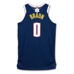 Christian Braun ‘Christmas Day’ Denver Nuggets 2024-2025 Game Worn Icon Edition Jersey