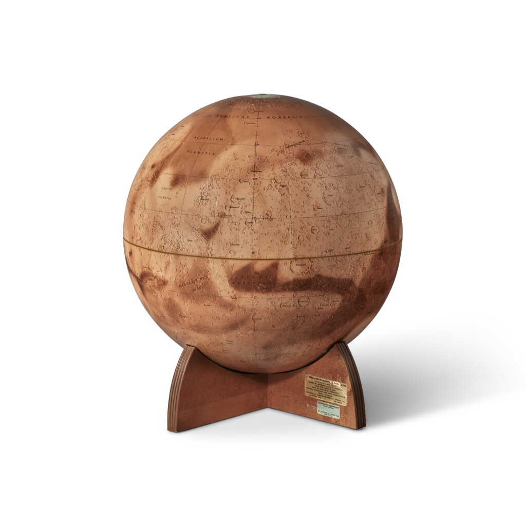 View full screen - View 1 of Lot 130. Mars Globe.