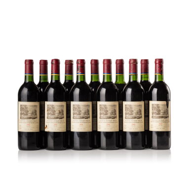 View full screen - View 1 of Lot 584. Château Duhart Milon 1992 (11 BT).