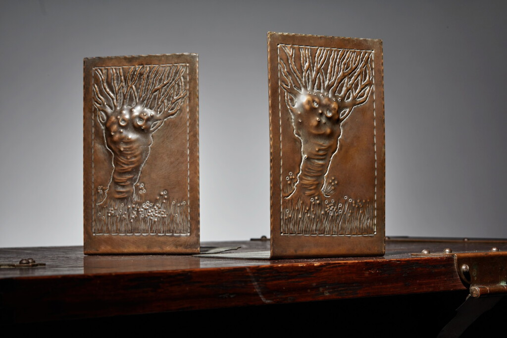 View full screen - View 1 of Lot 224. A Rare Pair of Bookends.