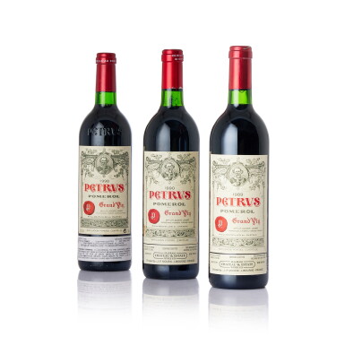 View full screen - View 1 of Lot 3109. Petrus 1990 (2 BT).