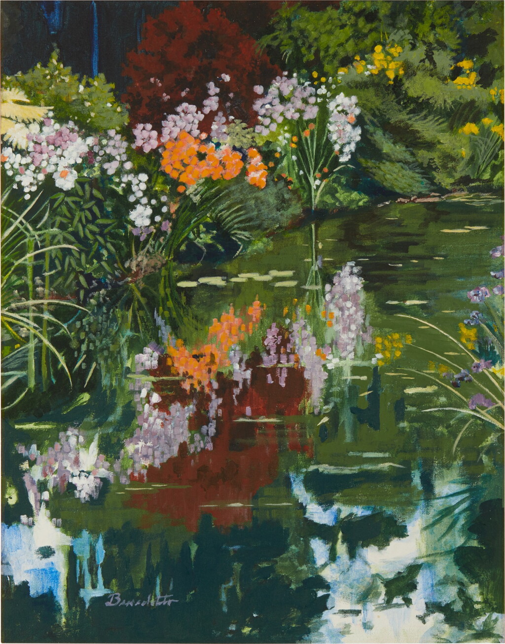 View full screen - View 1 of Lot 219. Monet's Garden.
