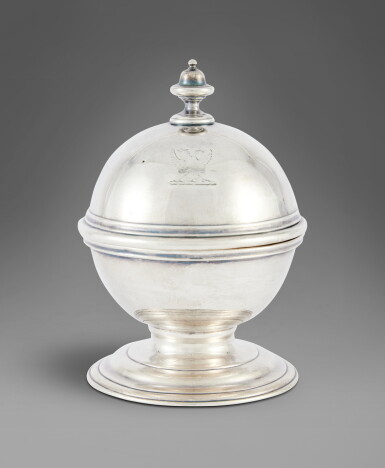 View full screen - View 1 of Lot 631. A George I Silver Soap Box, Paul de Lamerie, London, 1726.
