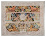 A Folk Art Papercut Mizrah, Ukraine, ca. 1860