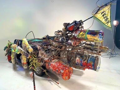 View full screen - View 1 of Lot 141. CarCroach-A Motor City Survivor, Built for Black Rock by Ryan C. Doyle.