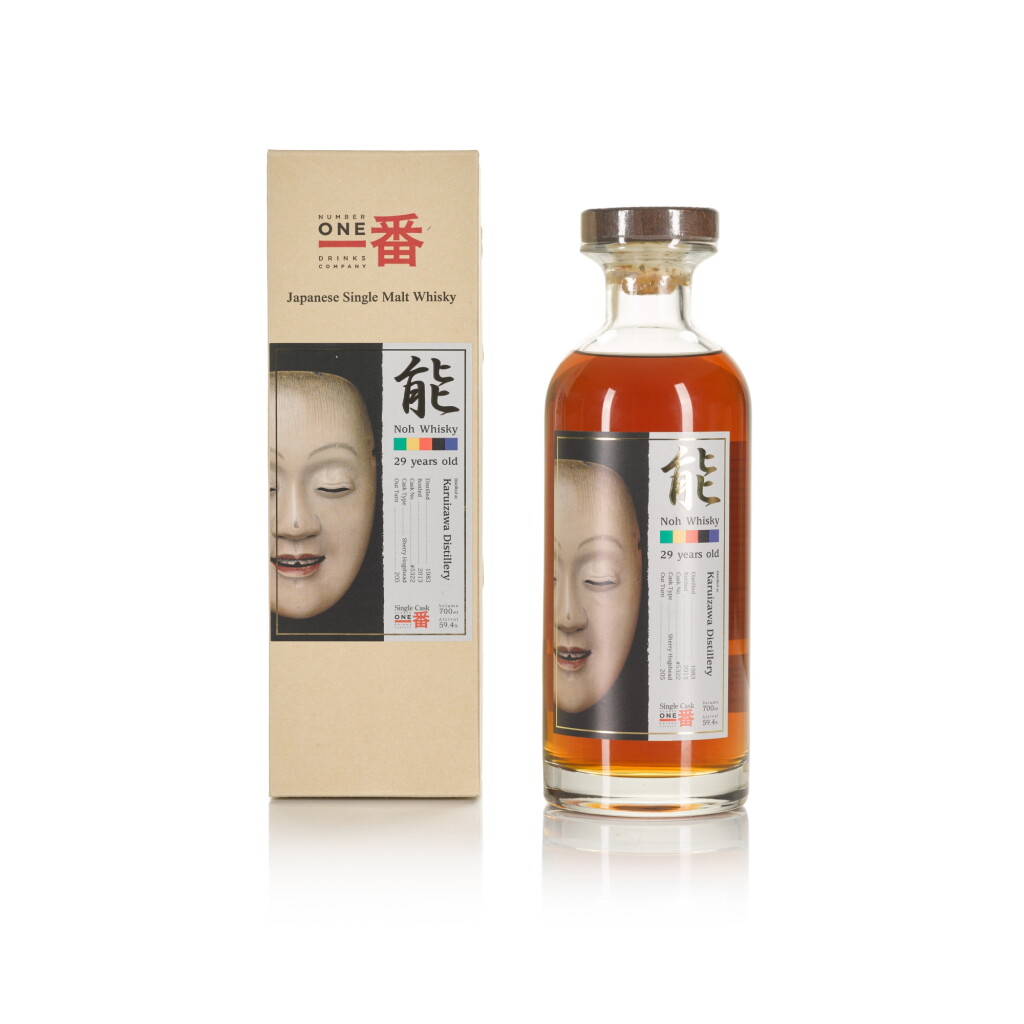 View full screen - View 1 of Lot 340. Karuizawa Noh 29 Year Old Cask #5322 59.4 abv 1983 (1 BT 70cl).