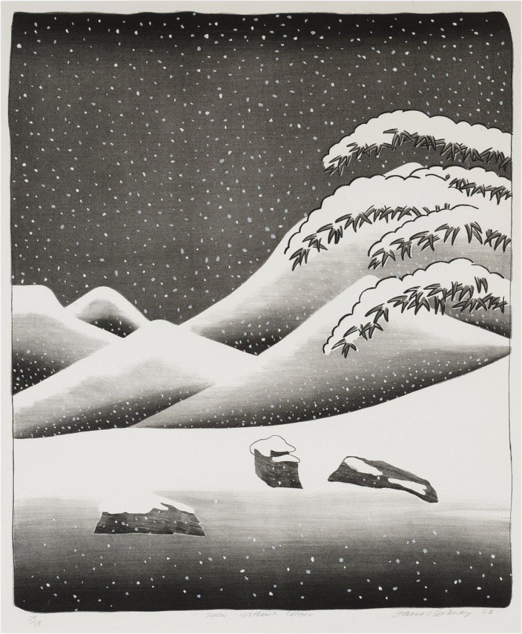 View full screen - View 1 of Lot 80. Snow Without Color.