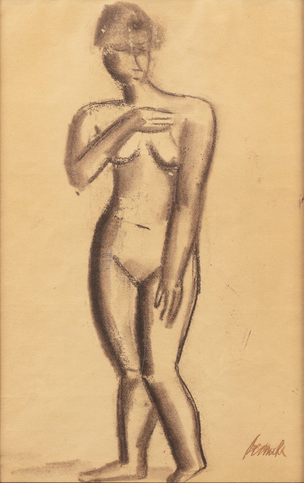 View full screen - View 1 of Lot 265. Vrouw.