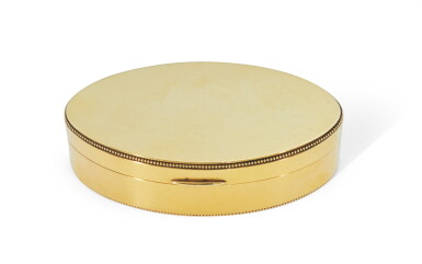 View full screen - View 1 of Lot 93. A gold snuff box, Diederik Lodewijk, Amsterdam, 1801 | Tabatière en or par Diederik Lodewijk, Amsterdam, 1801.