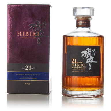 View full screen - View 1 of Lot 125. Hibiki 21 Year Old 43.0 abv NV (1 Bottle 70cl).