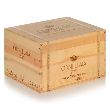 View full screen - View 1 of Lot 444. Ornellaia 2016 (6 BT).