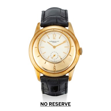 View full screen - View 1 of Lot 78. DUNHILL | X-CENTRIC, REFERENCE 8046, A LIMITED EDITION YELLOW GOLD WRISTWATCH, CIRCA 2000.