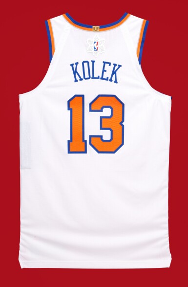 View full screen - View 1 of Lot 12. Tyler Kolek ‘Christmas Day’ New York Knicks 2025-2026 Game Worn Association Edition Jersey .