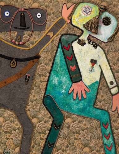 View full screen - View 1 of Lot 7. ENRICO BAJ | LE COMTE DE HORNES (THE COUNT OF HORNES, LORD OF THE LOW COUNTRY AND WILLIAM IX OF NASSAU).