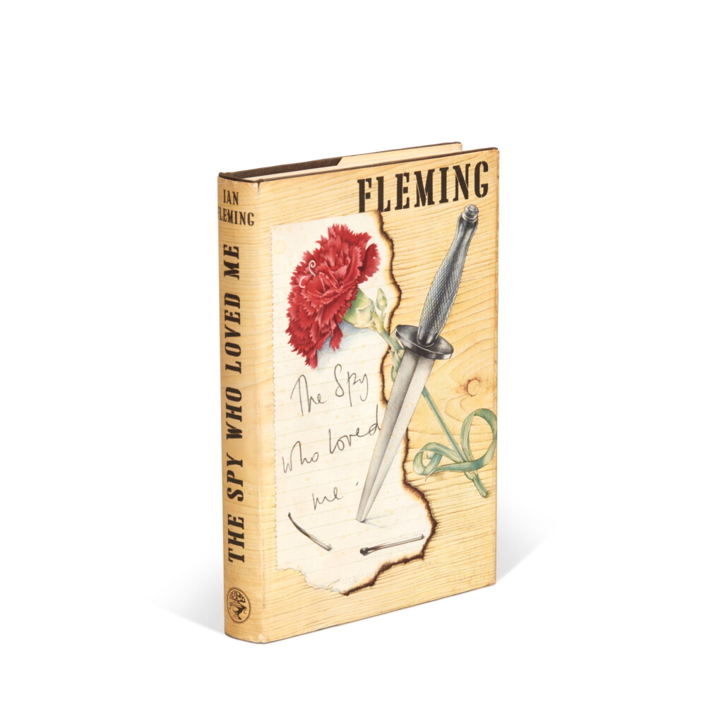View full screen - View 1 of Lot 234. Ian Fleming | The Spy Who Loved Me, London, 1962, first edition, dust jacket, signed by Roger Moore.