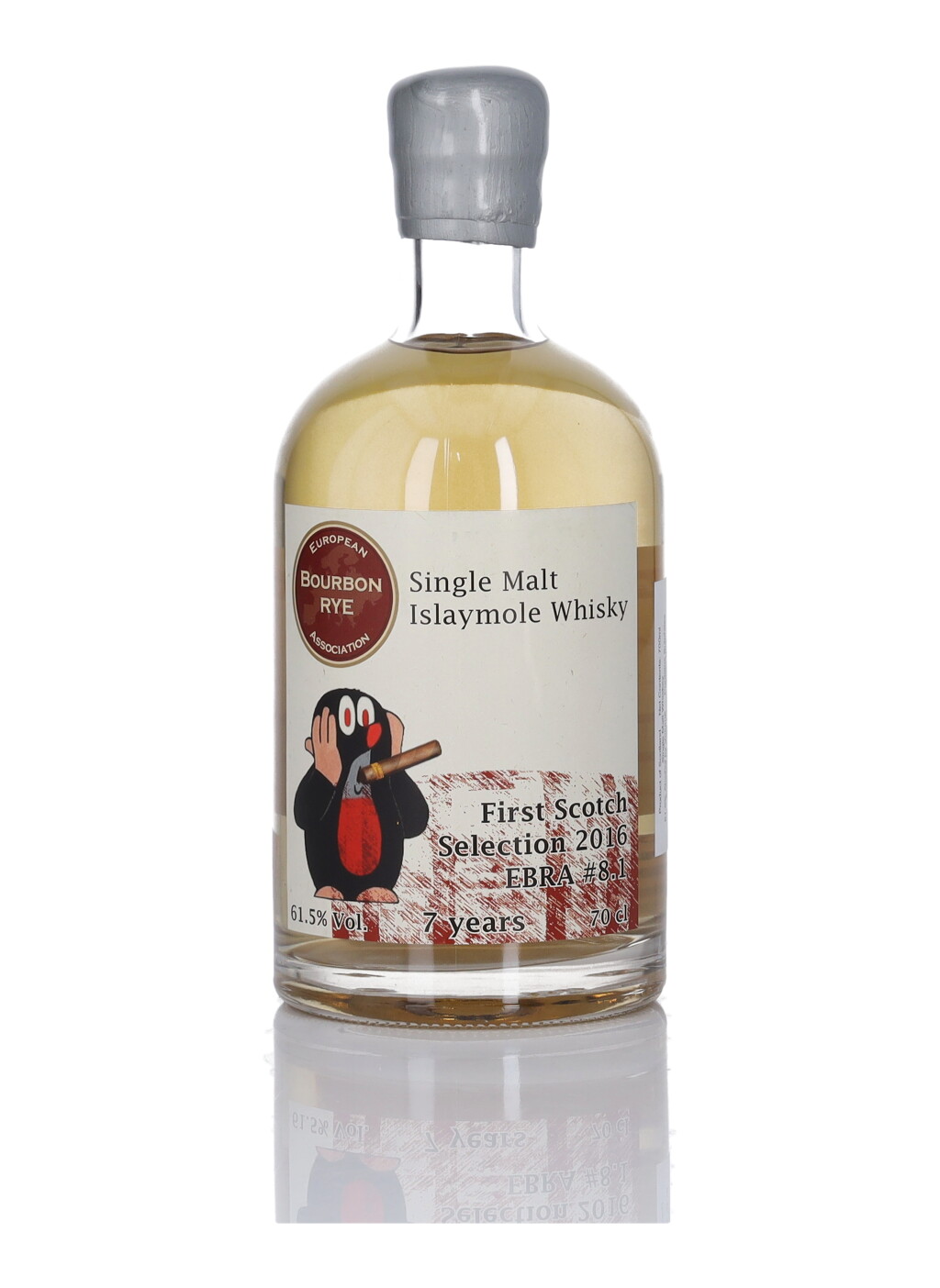 View full screen - View 1 of Lot 164. EBRA Selection #8.1 7 Year Old Islay Single Malt 123.0 Proof 2008 (1 BT 70cl).