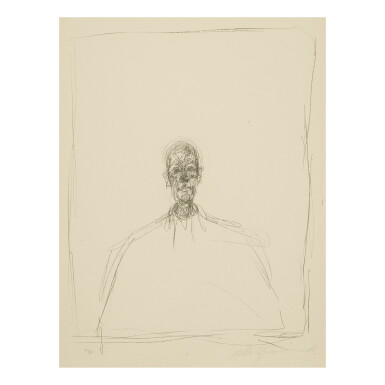 View full screen - View 1 of Lot 7. ALBERTO GIACOMETTI | BUSTE D’HOMME (LUST 42).
