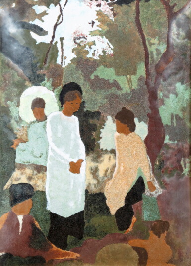 View full screen - View 1 of Lot 19. After Joseph Inguimberty Village du Lotus d'Or | Joseph Inguimberty 款, 金蓮花村.