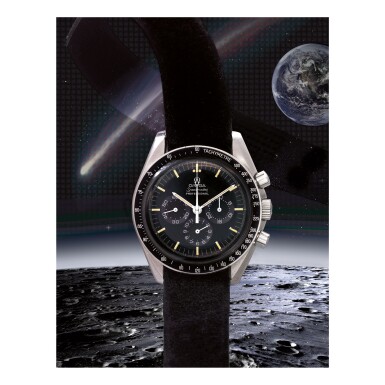 View full screen - View 1 of Lot 17. OMEGA | SPEEDMASTER REF 145.022 'PROTOTYPE ALASKA III', A STAINLESS STEEL CHRONOGRAPH WRISTWATCH, MADE IN 1978.