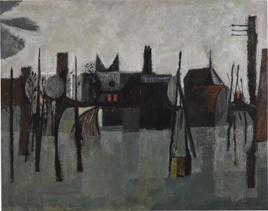 View full screen - View 1 of Lot 373. A SPRING LANDSCAPE.