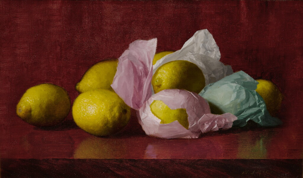 View full screen - View 1 of Lot 1022. Still Life with Wrapped Lemons.