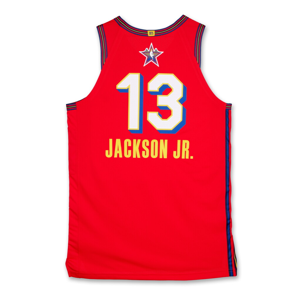 View full screen - View 1 of Lot 48. Jaren Jackson Jr. ‘NBA All-Star’ Prototype Jersey.