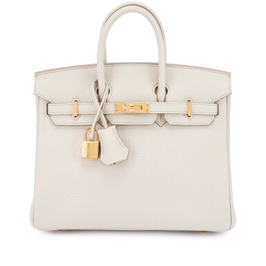 View full screen - View 1 of Lot 536. Beton Togo Birkin 25 Gold Hardware, 2025.