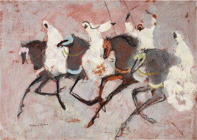 View full screen - View 1 of Lot 68. Untitled (4 Riders).