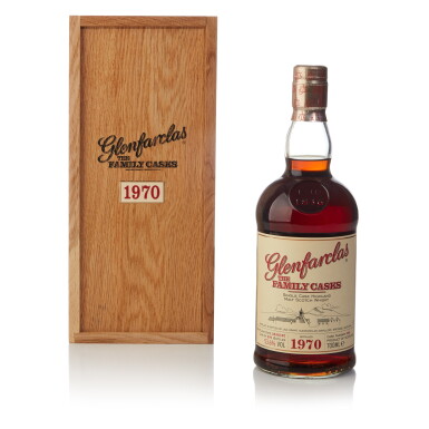 View full screen - View 1 of Lot 163. Glenfarclas The Family Casks #566 53.6 abv 1970 (1 BT 70cl).