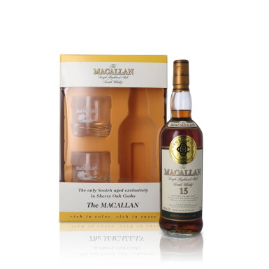 View full screen - View 1 of Lot 24. The Macallan 15 Year Old 43.0 abv 1985 (1 BT75).