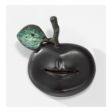 View full screen - View 1 of Lot 273. CLAUDE LALANNE | "POMME BOUCHE" BROOCH .