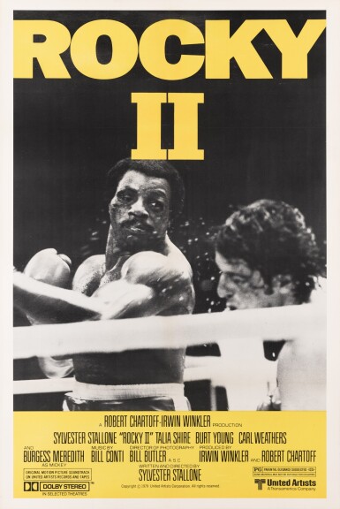 View full screen - View 1 of Lot 119. Rocky II (1979), style B poster, US.