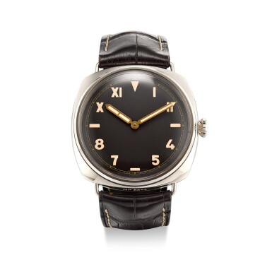 View full screen - View 1 of Lot 358. PANERAI | RADIOMIR 3 DAYS, REFERENCE PAM 376 A LIMITED EDITION WHITE GOLD WRISTWATCH WITH CALIFORNIA DIAL, CIRCA 2012.