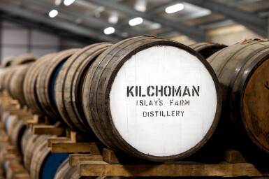 View full screen - View 1 of Lot 7. Kilchoman American Oak Cask of New Make 2021 (1 BRL).