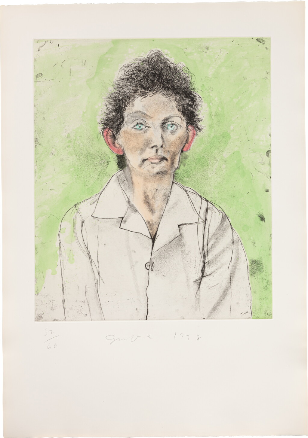 View full screen - View 1 of Lot 401. Nancy Outside in July I.