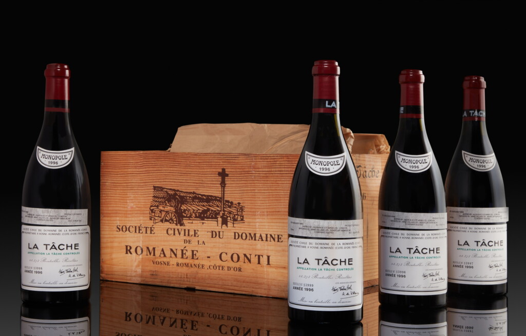 View full screen - View 1 of Lot 3. La Tâche 1996 Domaine de la Romanée-Conti (6 BT).
