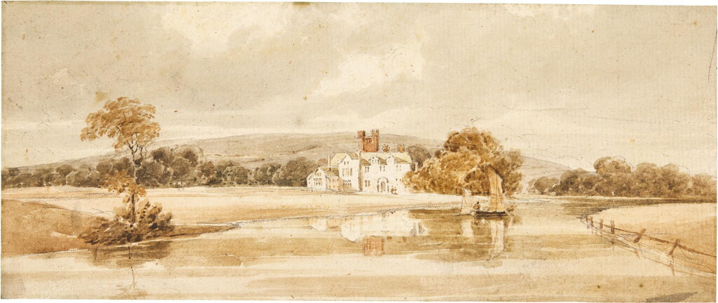 View full screen - View 1 of Lot 46. THOMAS GIRTIN | BISHAM ABBEY, BERKSHIRE, ENGLAND.