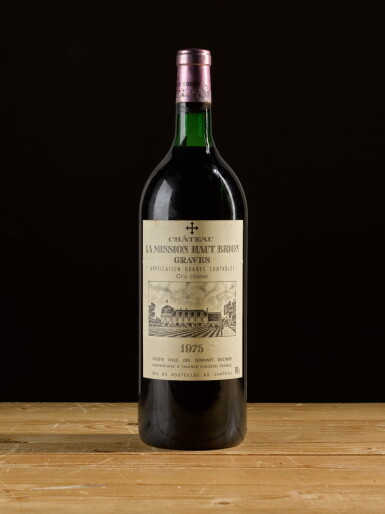 View full screen - View 1 of Lot 313. Château La Mission Haut-Brion 1975 (1 MAG).