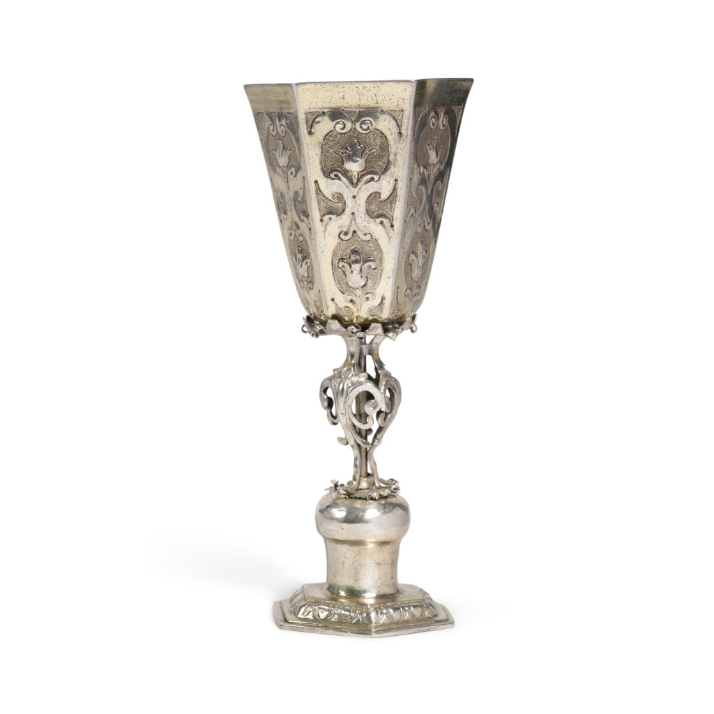 View full screen - View 1 of Lot 285. A German Silver-Gilt Standing Cup, Hans Jakob Baur I, Augsburg, 1630.