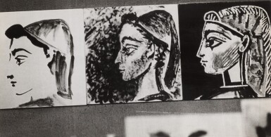 View full screen - View 1 of Lot 37. ANDRÉ VILLERS | LES TROIS TETES, VALLAURIS.