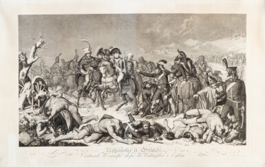View full screen - View 1 of Lot 50. Napoleone il Grande visitando il campo dopo la battaglia d'Eylau (after Antonio Raffaele Calliano) Napoleone il Grande visitando il campo dopo la battaglia d'Eylau (d'après Antonio Raffaele Calliano).