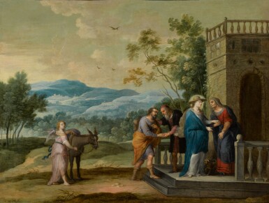 View full screen - View 1 of Lot 64. ABRAHAM WILLEMSEN | The Visitation.