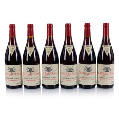 View full screen - View 1 of Lot 588. Châteauneuf du Pape, Rouge 2012 Château Rayas (12 BT).