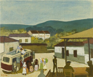 View full screen - View 1 of Lot 66. NURI IYEM | KIRDAN KENTE GÖÇ (RURAL TO URBAN MIGRATION).