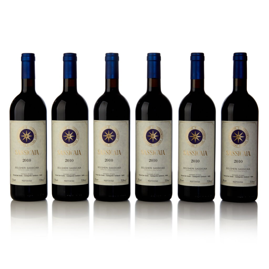 View full screen - View 1 of Lot 262. Sassicaia 2010 (12 BT).