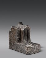 A Fragmentary Egyptian Granite Figure of Tuthmosis III, 18th Dynasty, reign of Tuthmosis III, 1479-1426 B.C.