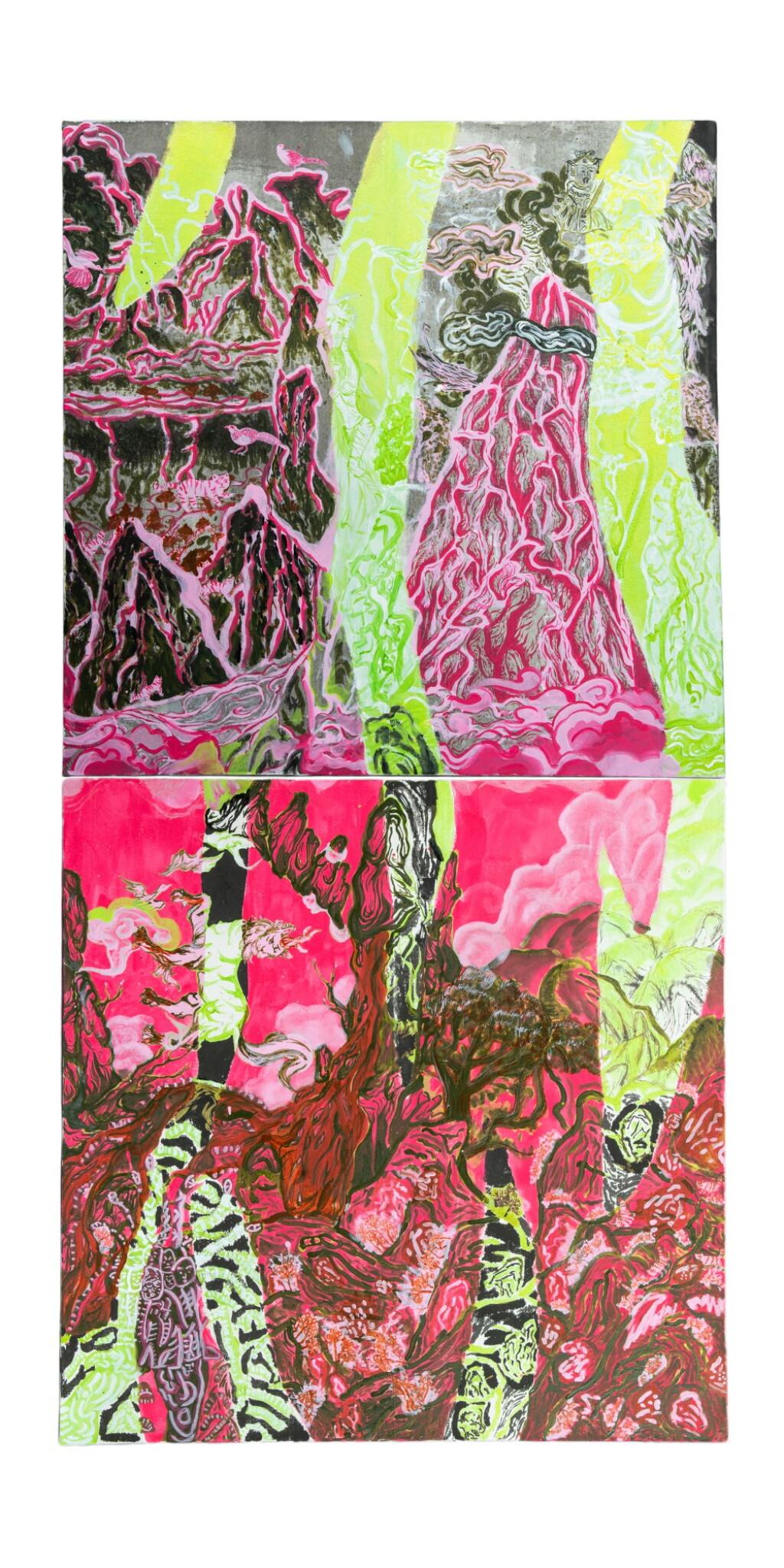 View full screen - View 1 of Lot 6037. Yang Yong X Yi Bang Cheng Art Education 杨勇X艺邦成艺术教育 | Tiger Epic III 老虎史詩 III.